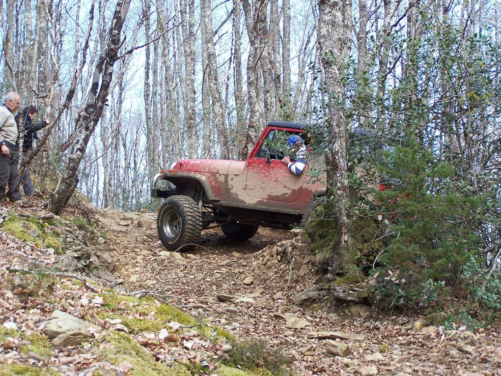 week-end 4x4 dans le cantal