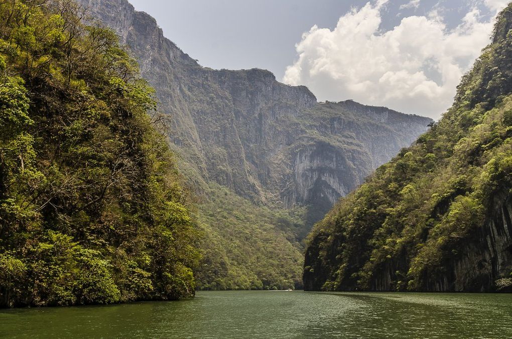 Descente du canyon de Sumidero  et visite de  Chiapa de Corzo