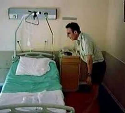 exercices de kinés dans le but de réduire la spasticité