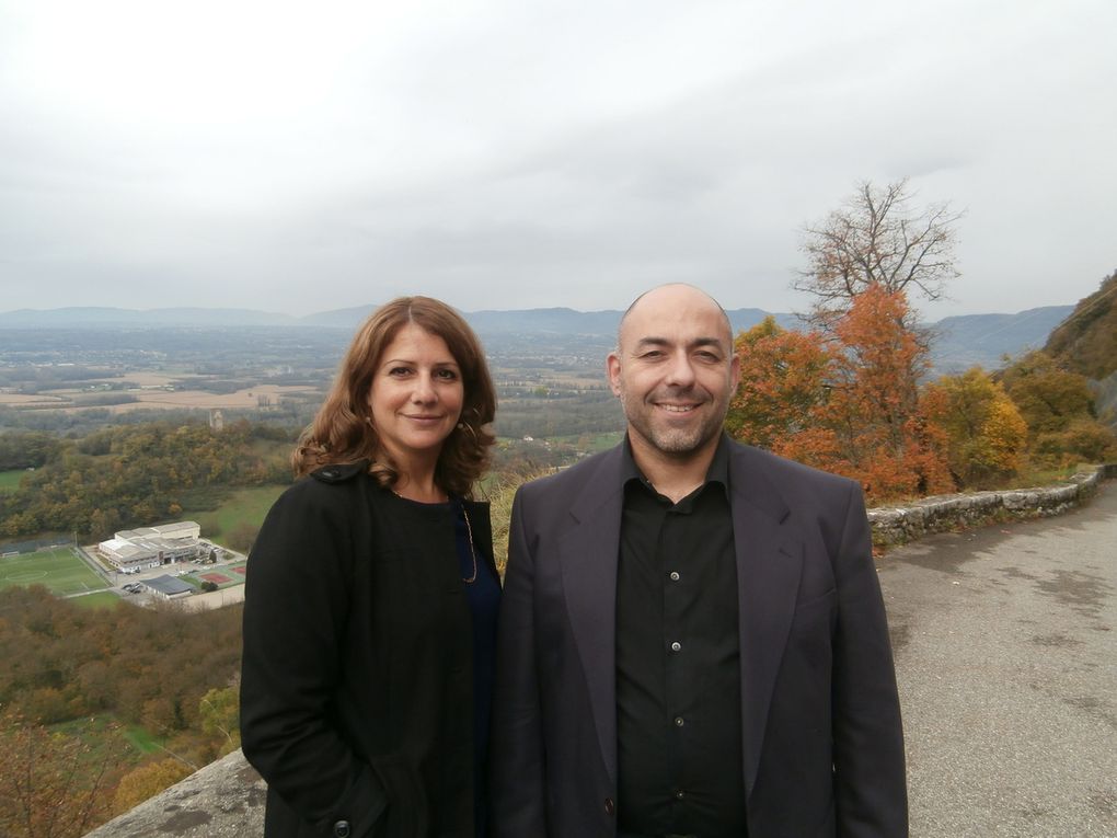 Stéphanie AUGIER et Gilles JULIEN, candidats du Canton de TULLINS.