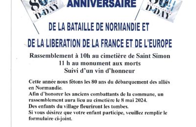 Commémoration du 8 mai 