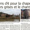 Le Ministre HENRY va soutenir la réhabilitation du chantier naval et de la chapelle des sœurs grises.