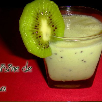 Smoothie aux kiwis 