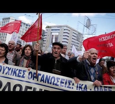 GRECE :23 baisses de retraite depuis 2010, 1 retraité sur 3 vit avec moins de 500€/mois