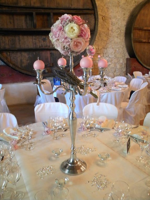 Decoration mariage romantique style vintage