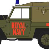 Oxford Diecast Royal Navy Land Rover Lightweight