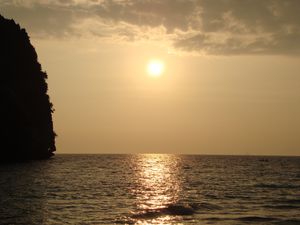 Krabi: Coucher du soleil à Phranang Beach (Jour 2)