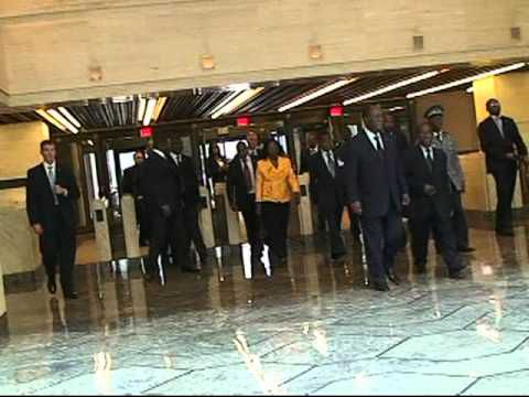 President Ouattara en visite a Washington DC