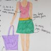 Croquis de mode #1 - Colorful Girl