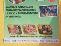 DEBUT DE CAMPAGNE DU TROISIEME TOUR DE VACCINATION CONTRE LA POLIOMYELITE A FRIA