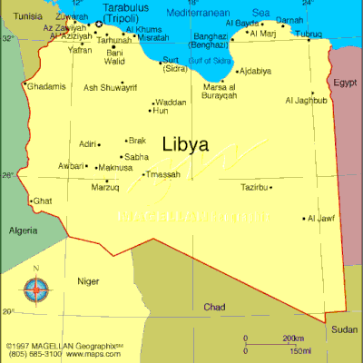 Libya and the role of England