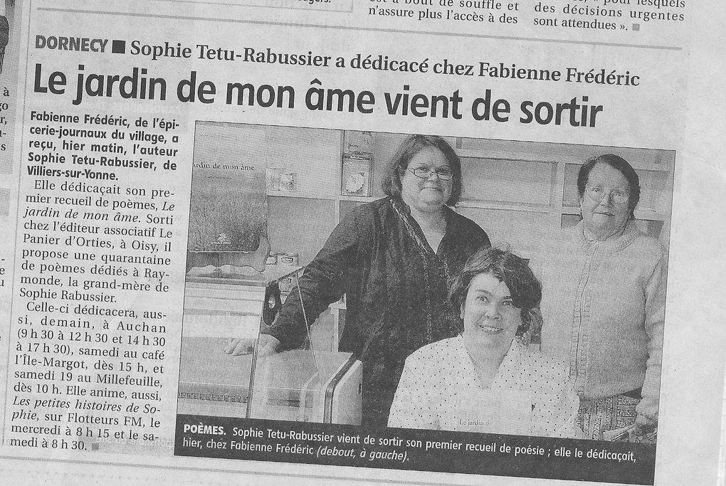 articles Journal du centre, Yonne Républicaine ou autres journaux