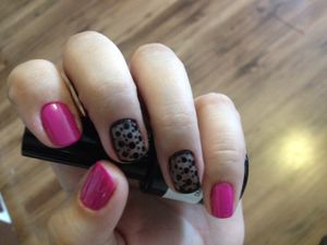 lace nail art