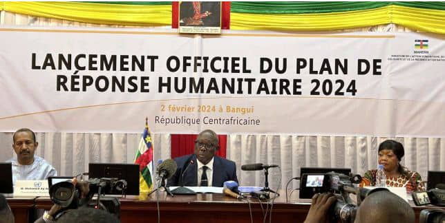 367,7 millions de dollars américains requis pour le  financement du plan de reponse humanitaire 2024