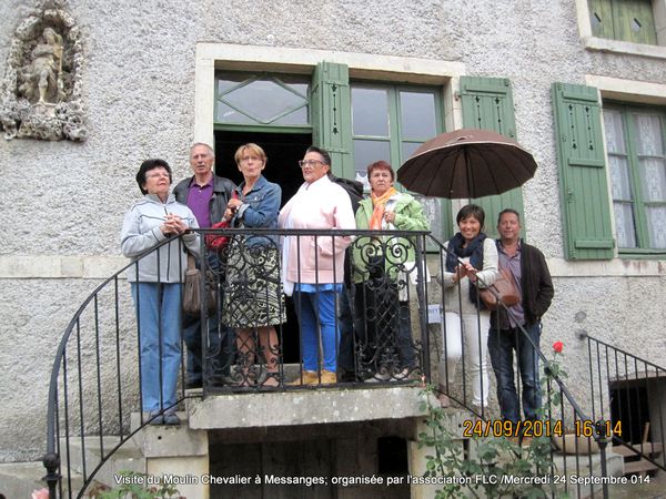 Visite du Moulin Chevalier à Messanges