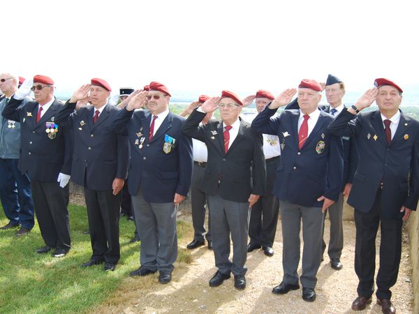 Inauguration du Carré Militaire de Chatillon La Palud