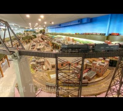 Le plus grand réseau ferroviaire du Canada à l’échelle 0 - Club de modélisme ferroviaire de Toronto