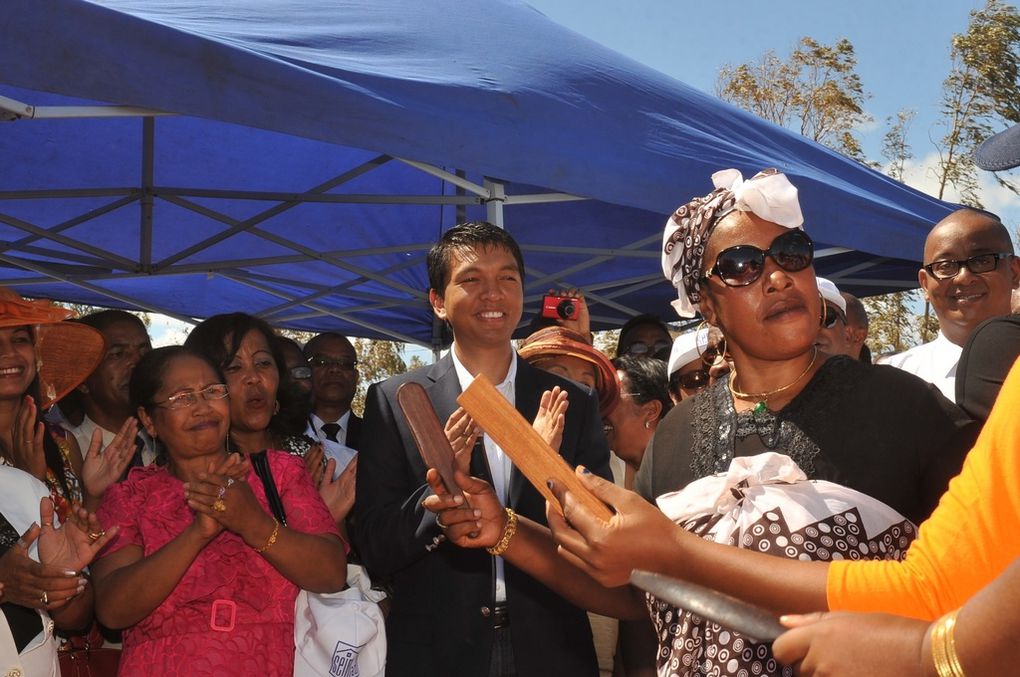 01.12.2012, Antsiranana. Inauguration de la Cité Mandroso par le président Andry Rajoelina. Seconde partie. Photos: Harilala Randrianarison