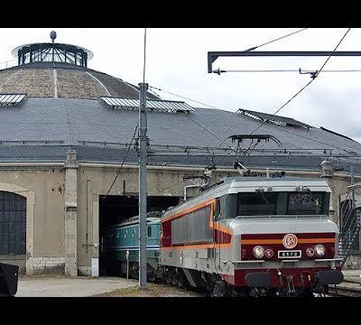 La Rotonde SNCF de Chambery, ses trains, son histoire