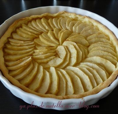 Tarte aux pommes et pâte brisée à la MAP