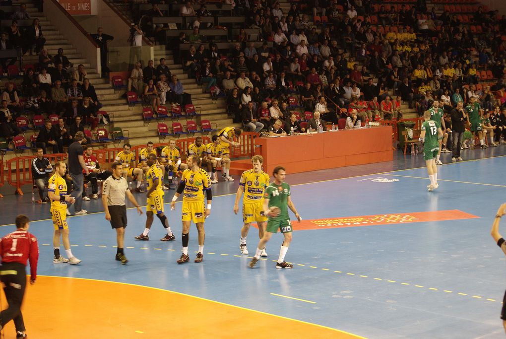 Match de Handball du 30 mars 2012 au Parnasse à Nîmes - Un match sous haute tension...