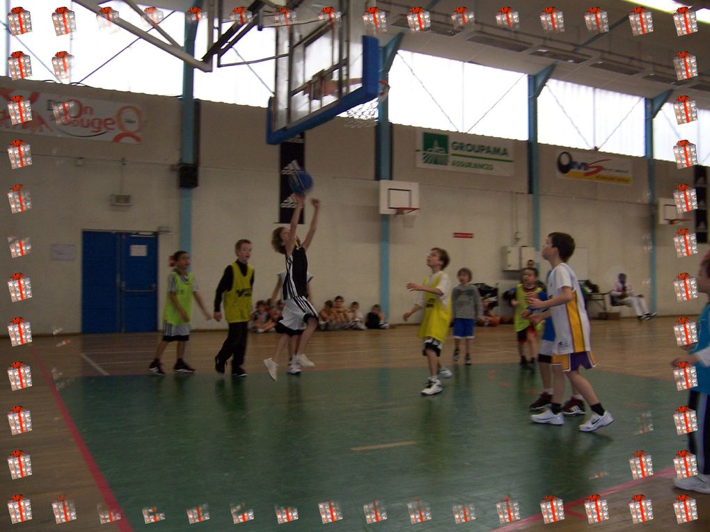 Tournoi de Noel JDA 15 Décembre 2010 - école mini basket et poussins