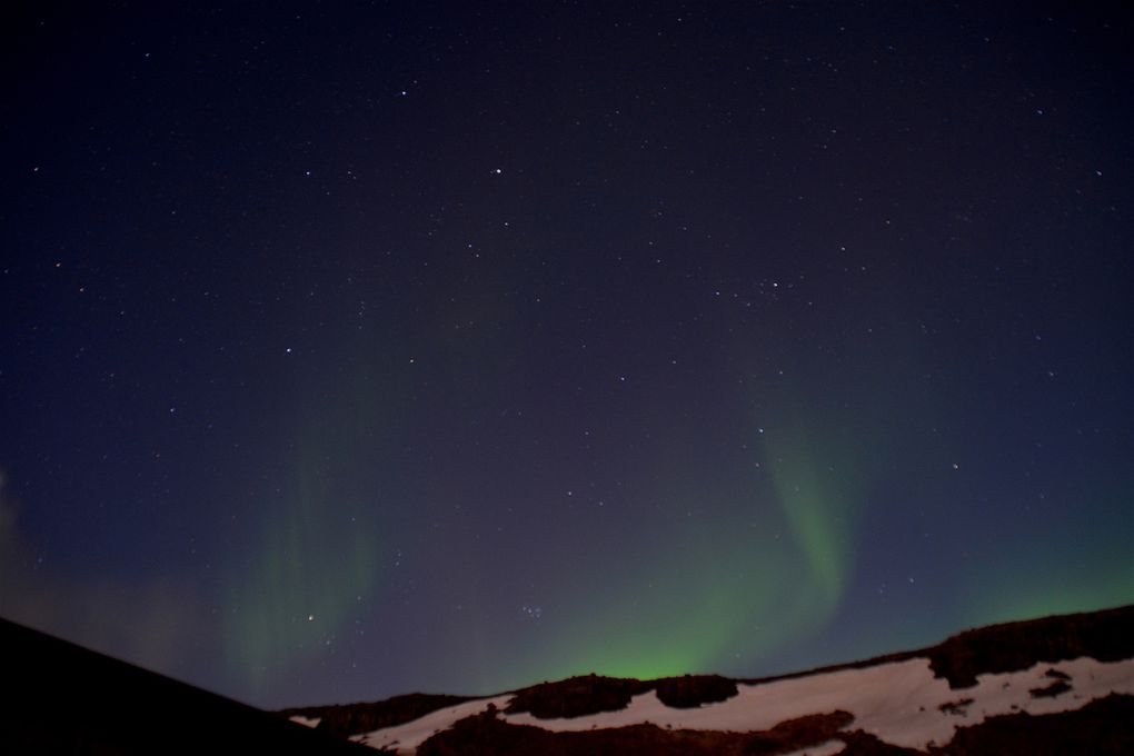 L'Islande... et ses aurores boréales!!