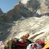 bivouac au pied de la Meije