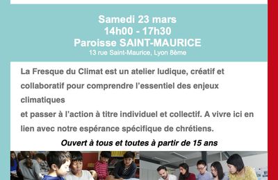 La Fresque du Climat pour comprendre l’essentiel des enjeux climatiques et passer à l’action à titre individuel et collectif. 