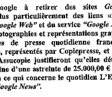 GOOGLE VS BELGIQUE. Qui a tort ?