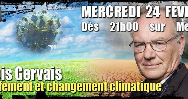 François Gervais dénonce l’imposture du réchauffement climatique
