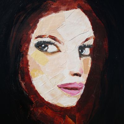 Svetlana (acrylique sur toile 60X80)