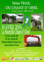 5ème Trail de La Neuville Chant d'Oisel en 2010