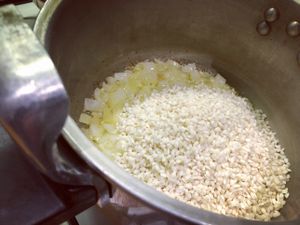Riz  pilaf à la façon de Porquerolles à la cocotte minute