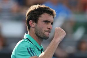 SPORT : TENNIS : Open d'Australie 2016 Gilles SIMON (FRANCE) / Evgeny DONSKOY (RUSSIE)