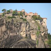 Le monastère du Grand Météore - Monastère de la transfiguration - Les météores - Thessalie - Grèce