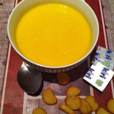 Soupe toute douce kiri/curry