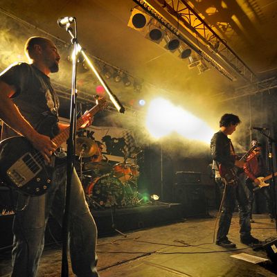 Le concert des Hells Fuckers pour le Rock'n road Corsica à Tiuccia