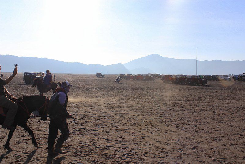 THE BROMO VOLCANO