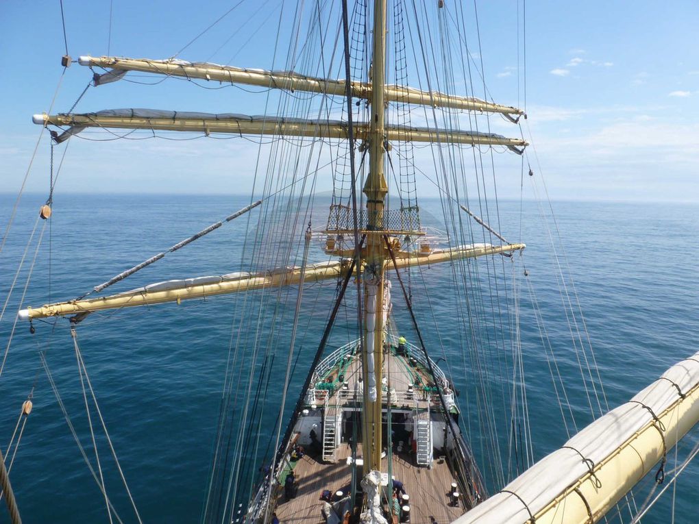 Embarquement à bord du Kruzenshtern du 27 mai au 10 juin 2014.