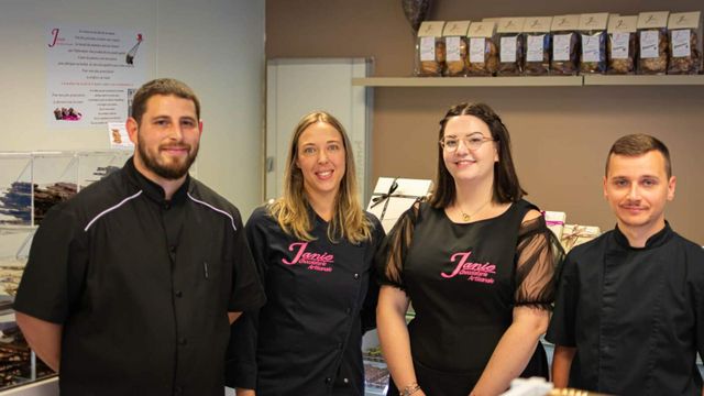 Les 10 ans de la chocolaterie "Janie" à Albi 