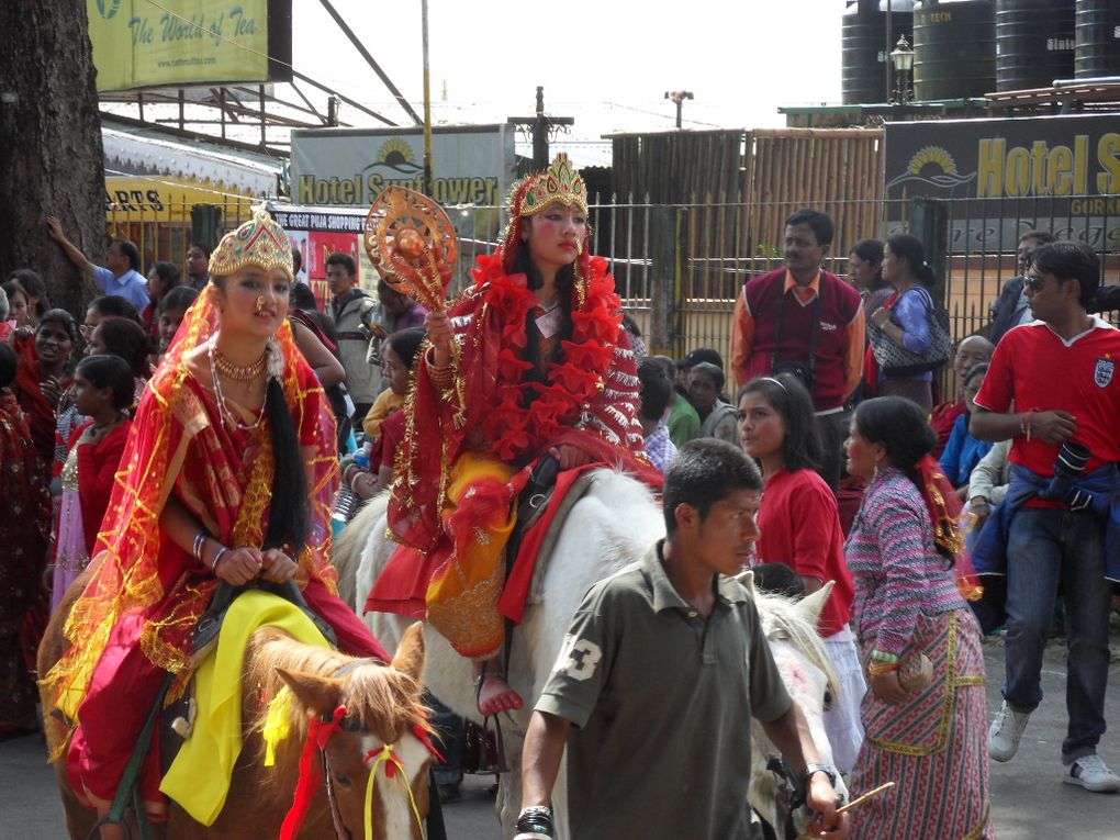 Darjeeling et fête à Darjeeling