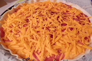 Quiche salée à la Butternut et au Jambon cru fumé