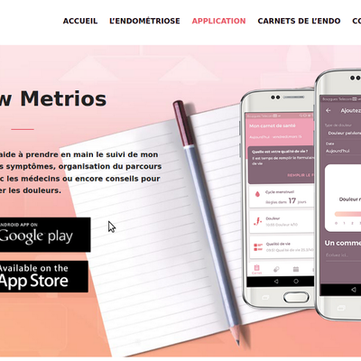 "Follow Metrios", une appli pour suivre votre endométriose