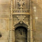 Senlis (60), cathédrale Notre-Dame, second bas-côté sud, bénitier ou lavabo.jpg