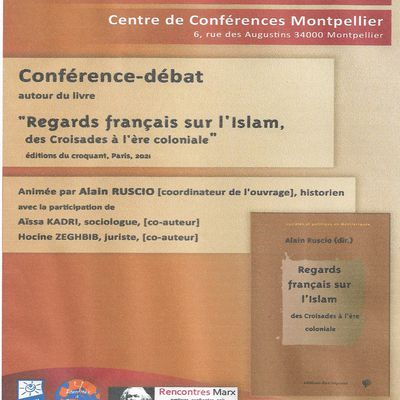 Regards français sur l'Islam  : un débat à ne pas manquer le 29 mars