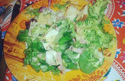 Recette de la salade paysanne de Mamiche 