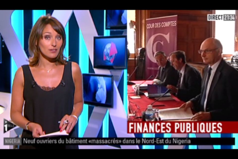 [2012 07 02] AMANDINE BEGOT - I&gt;TELE - L’EDITION DU SOIR @21H30