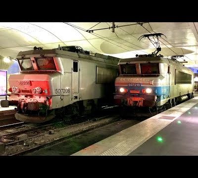 Voyage en cabine d'une BB7268 de "Paris Austerlitz" à "Limoges"