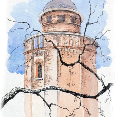 La Ville Rose en hiver